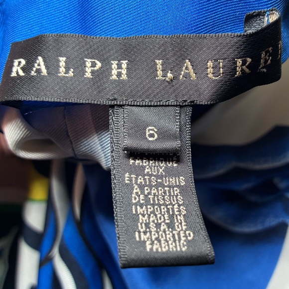 Ralph Lauren Size 6 Adreanna Crepe De Chine Top - Picture 4 of 12